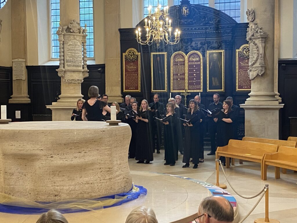 Harlequin at St Stephen Walbrook